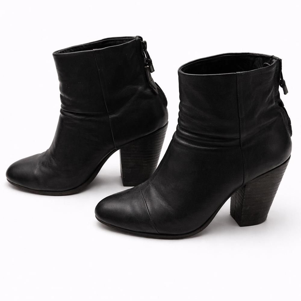 rag & bone Black Newbury Booties